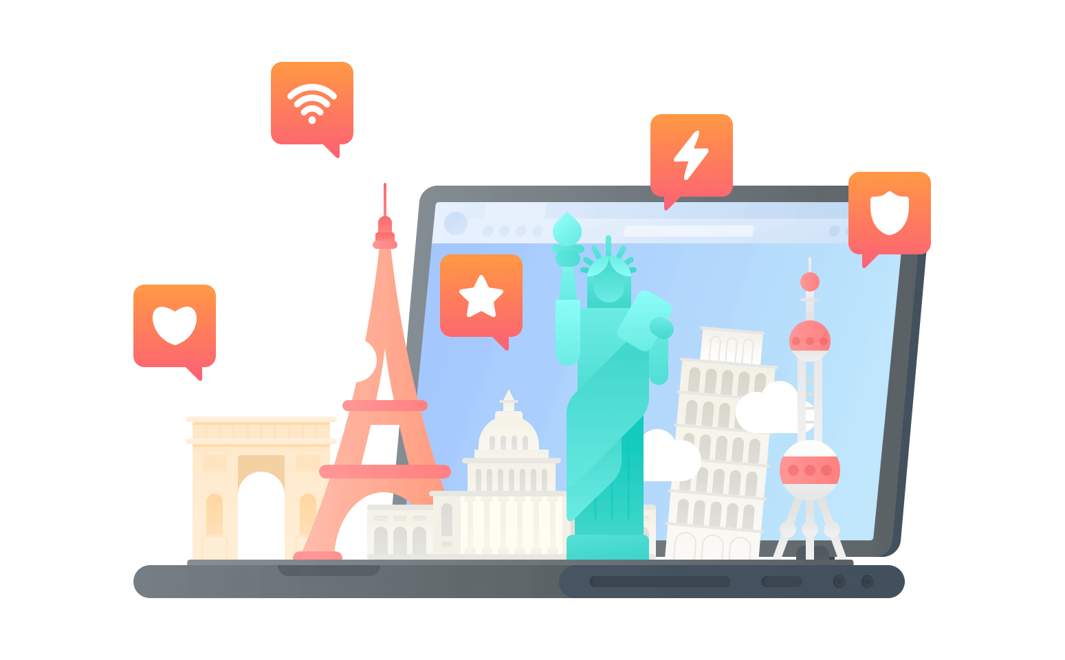 在纽埃连接到中国的加速器 - 返华VPN